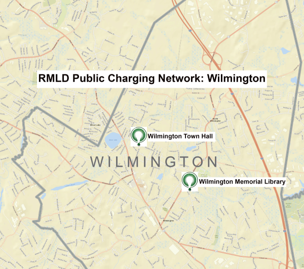 Wilmington EV Charger Map